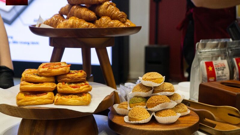 Trang trí bàn tiệc Teabreak đẹp